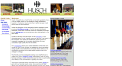 Desktop Screenshot of huschvineyards.com