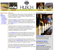 Tablet Screenshot of huschvineyards.com